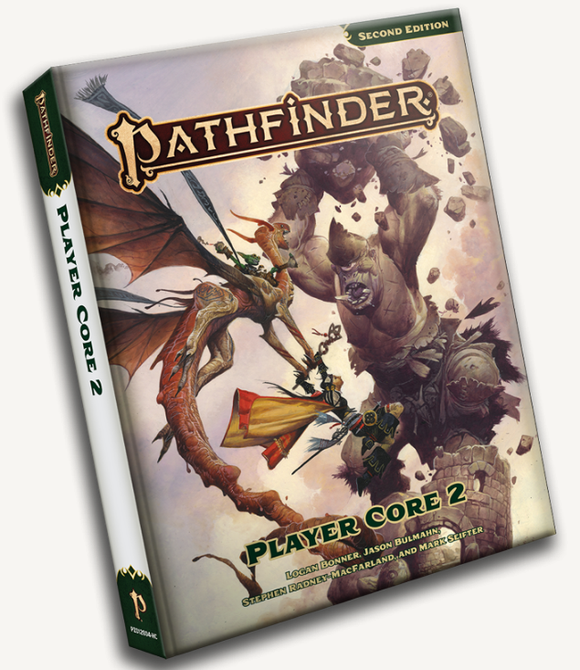 Pathfinder Remastered Player Core 2 (3 options) Role Playing Games Paizo PF Player Core 2 Regular  