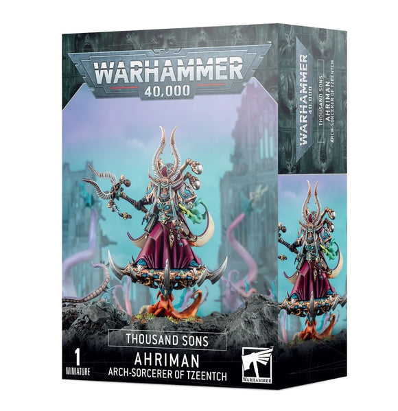 Warhammer 40K Thousand Sons: Ahriman, Arch-Sorcerer of Tzeentch Miniatures Games Workshop   