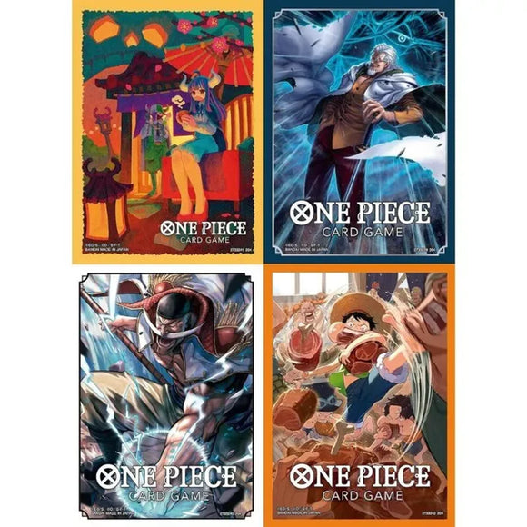 One Piece TCG 70ct Official Sleeves Assortment 7 (4 options) Supplies Bandai   