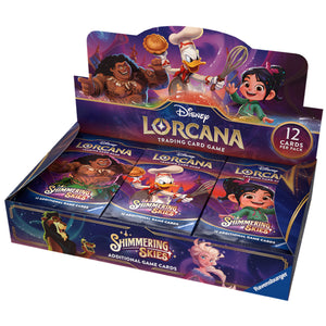 Disney Lorcana TCG: Shimmering Skies Boosters (2 options) Trading Card Games Ravensburger LOR SKS Booster Pack  