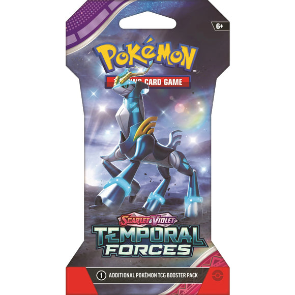 Pokemon TCG: Scarlet & Violet Temporal Forces Sleeved Booster Trading Card Games Pokemon USA