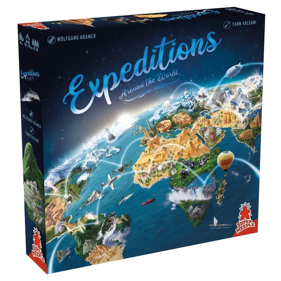 Expeditions: Around the World Board Games Super Meeple   