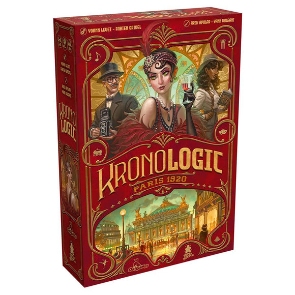 Kronologic: Paris 1920 Board Games Super Meeple   