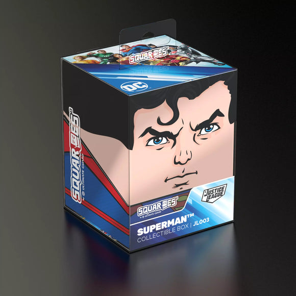 Squaroes Justice League Deck Box - Superman Supplies Ultimate Guard   