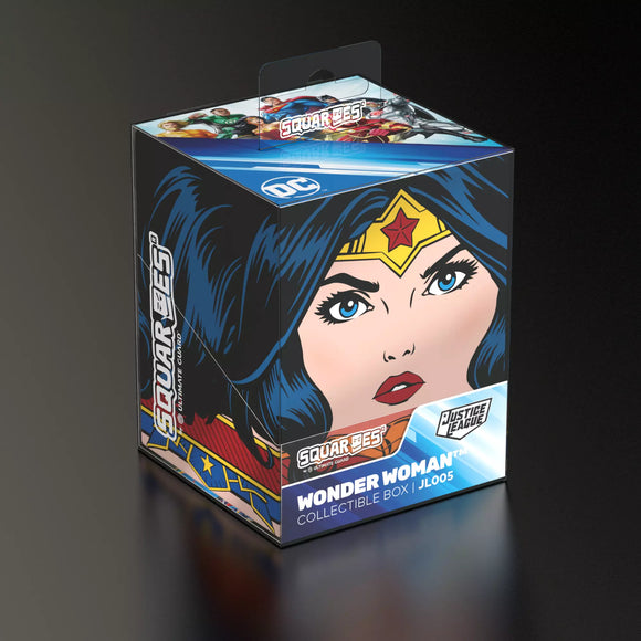 Squaroes Justice League Deck Box - Wonder Woman Supplies Ultimate Guard   