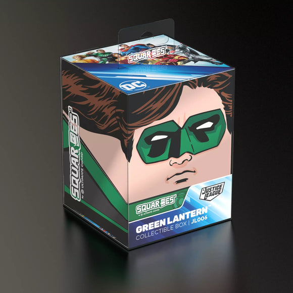 Squaroes Justice League Deck Box - Green Lantern Supplies Ultimate Guard   