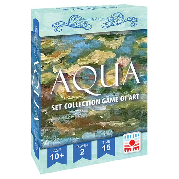 Aqua: Set Collection Game of Art Card Games Sunrise Tornado