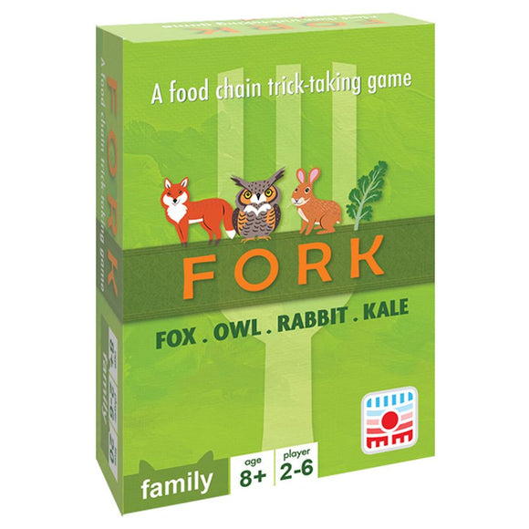 FORK: Fox Owl Rabbit Kale Card Games Sunrise Tornado