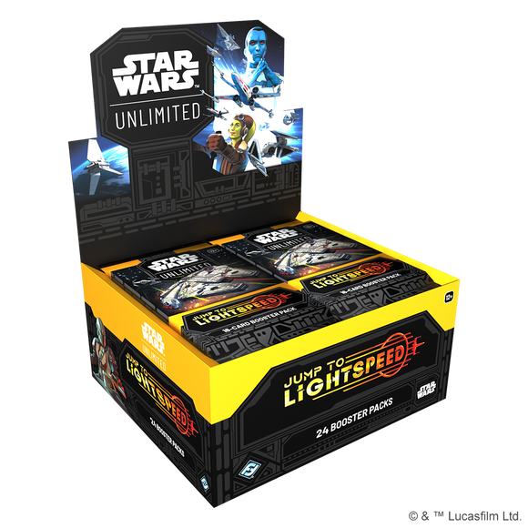 Star Wars Unlimited [JTL] Jump to Lightspeed Boosters (2 options) Trading Card Games Fantasy Flight JTL Booster Box