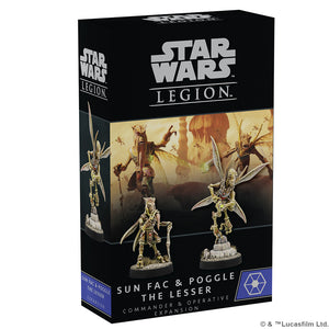 Star Wars Legion: Sun Fac & Poggle the Lesser Miniatures Atomic Mass Games   