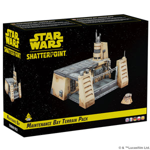 Star Wars Shatterpoint: Maintenance Bay Terrain Pack Miniatures Atomic Mass Games   