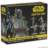 Star Wars Shatterpoint: We Don’t Need Their Scum Unit Pack Miniatures Atomic Mass Games   