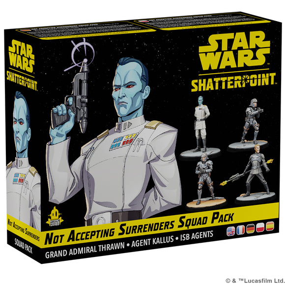 Star Wars Shatterpoint: Not Accepting Surrenders Squad Pack Miniatures Atomic Mass Games   