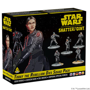 Star Wars Shatterpoint: Today the Rebellion Dies Squad Pack Miniatures Atomic Mass Games   