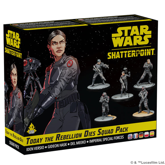 Star Wars Shatterpoint: Today the Rebellion Dies Squad Pack Miniatures Asmodee   