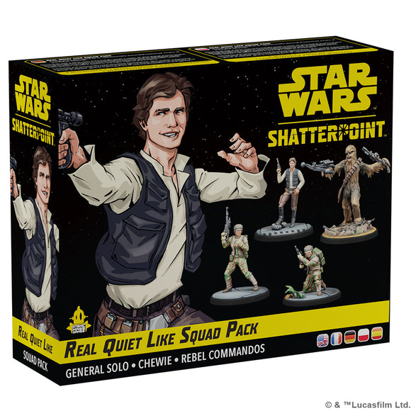 Star Wars Shatterpoint: Real Quiet Like Squad Pack Miniatures Atomic Mass Games   