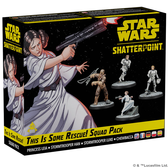 Star Wars Shatterpoint: This Is Some Rescue! Squad Pack Miniatures Atomic Mass Games   