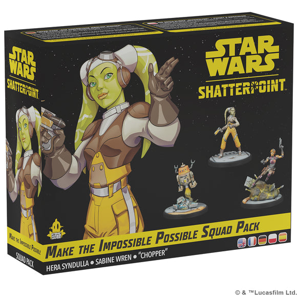 Star Wars Shatterpoint: Make the Impossible Possible Squad Pack Miniatures Atomic Mass Games   