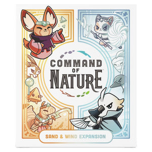 Command of Nature: Sand & Wind Card Games TeeTurtle   