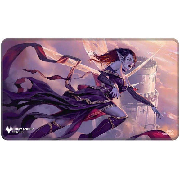 MTG Commander Series Q4 2024 Shard Stitched Edge Playmat - Alela