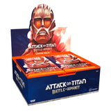 Attack on Titan CCG Battle for Humanity Booster (2 options) Trading Card Games Asmodee AOT BH 24x Booster Display  