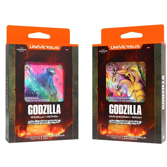 UniVersus Challenger Series Decks - Godzilla (2 options) Trading Card Games Asmodee   