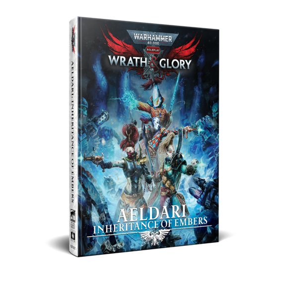 Warhammer 40K Wrath & Glory RPG: Aeldari - Inheritance of Embers Role Playing Games Cubicle 7 Entertainment   