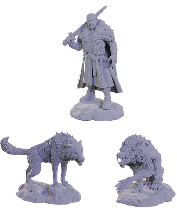 D&D Nolzur’s Marvelous Miniatures: Loup Garou Miniatures WizKids   