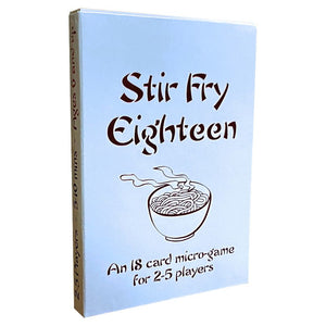 Stir Fry Eighteen Card Games Other   