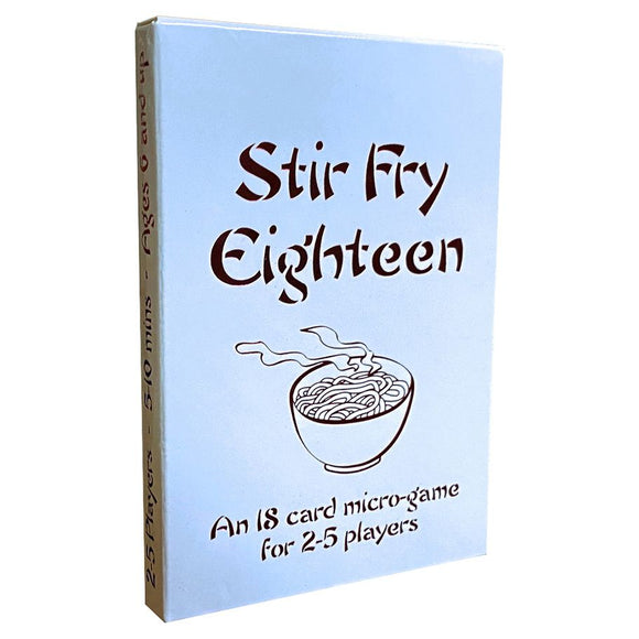 Stir Fry Eighteen Card Games Other   