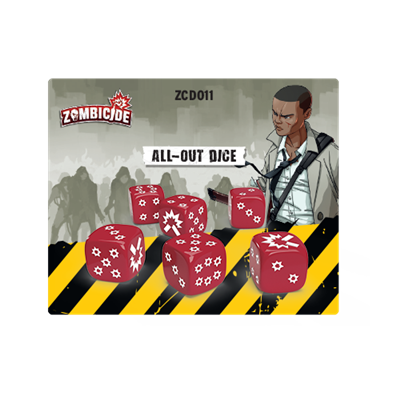 Zombicide 2e All-Out Dice Dice Asmodee   