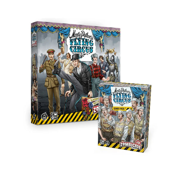 Zombicide: Monty Python's Flying Circus with Extra Gumby (CMON Exclusive) Miniatures Cool Mini or Not   