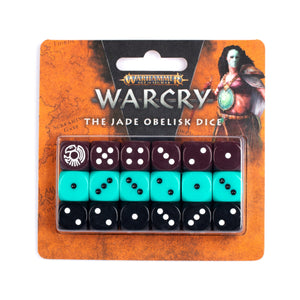 Age of Sigmar Warcry Jade Obelisk Dice Miniatures Games Workshop   