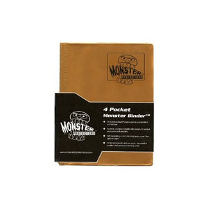 Monster Binder 4pkt Matte Gold Home page Monster Protectors   