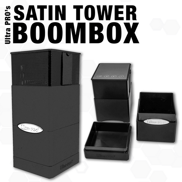Ultra Pro Satin Tower Deck Box Boombox Supplies Ultra Pro   