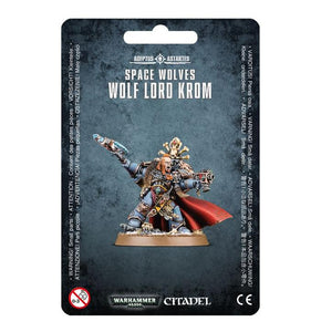 Warhammer 40K Space Wolves: Wolf Lord Krom Miniatures Games Workshop   