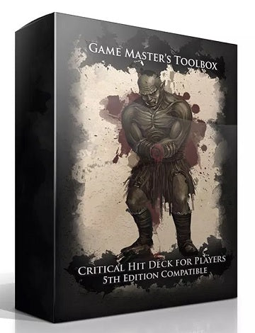 Game Master's Toolbox: Critical Hit Deck for Players Home page Other   