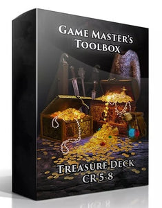 Game Master's Toolbox: Treasure Deck CR 5-8 Home page Other   