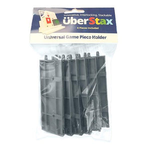 UberStax Universal Game Piece Holders - Gray Board Game Organization Other   