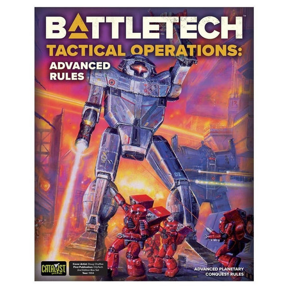 BattleTech: Tactical Operations Advanced Rules Miniatures Catalyst Game Labs   