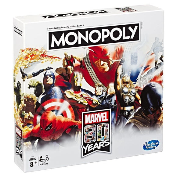 Monopoly: Marvel 80th Anniversary Edition Board Games Hasbro