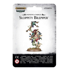 Warhammer 40K and Age of Sigmar Daemons of Nurgle Sloppity Bilepiper Miniatures Games Workshop   