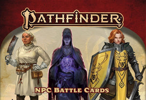 Pathfinder RPG 2e NPC Battle Cards Role Playing Games Paizo   