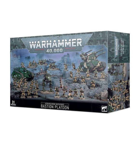 Warhammer 40K Astra Militarum: Battleforce Bastion Platoon  Games Workshop   