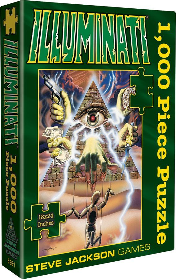 Illuminati 1000pc  Steve Jackson Games   