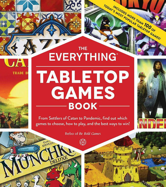 Everything Tabletop Games Book  Adams Media   