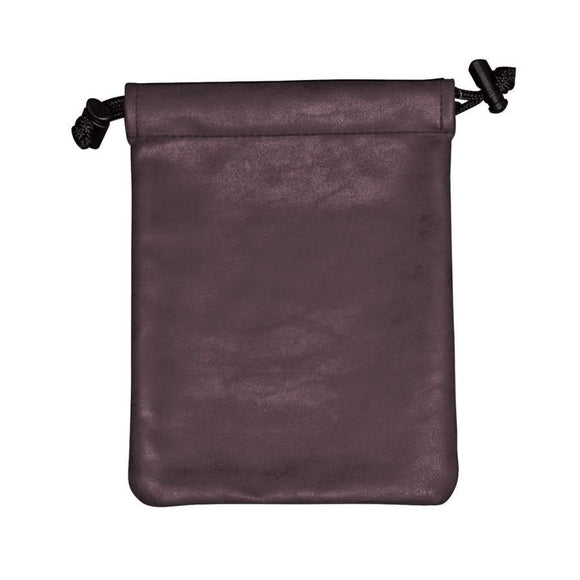 Ultra Pro Treasure Nest Dice Bag Suede Amethyst (15486) Supplies Ultra Pro   