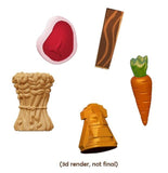 Sleeping Gods 3D Resources Supplies Red Raven Games