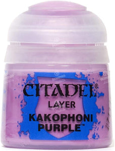 Citadel Layer Kakophoni Purple Paints Games Workshop   