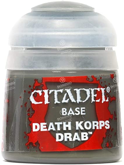 Citadel Base Death Korps Drab Paints Games Workshop   